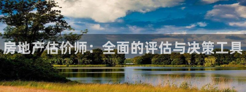新宝5d：房地产估价师：全面的评估与决策工具