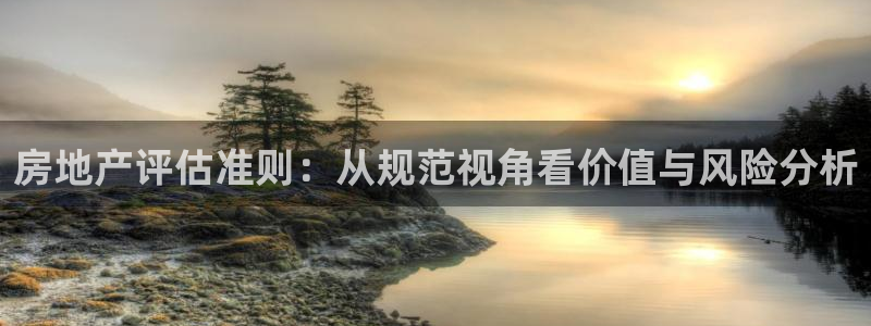 新宝5挂机：房地产评估准则：从规范视角看价值与风险分析