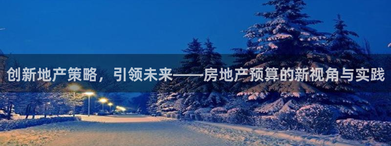 新宝5官方网站：创新地产策略，引领未来——房地产预算的新视角