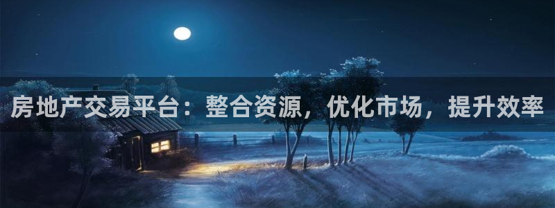 新宝5电脑登录网址：房地产交易平台：整合资源，优化市场，提升