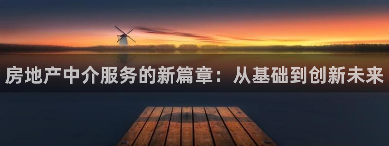 新宝股东瞧听2 5 5：房地产中介服务的新篇章：从基础到创新