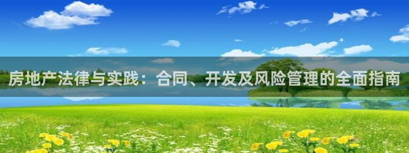 新宝5源码：房地产法律与实践：合同、开发及风险管理的全面指南